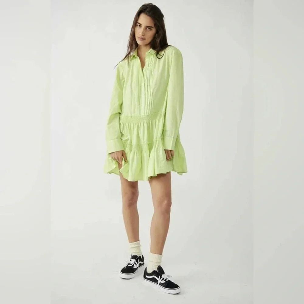 Free people green dress